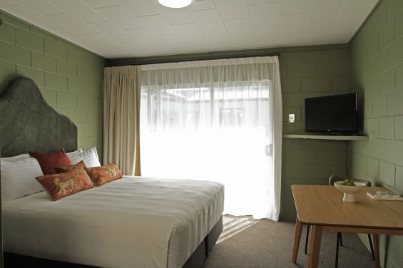 Elephant Unit - bed and TV